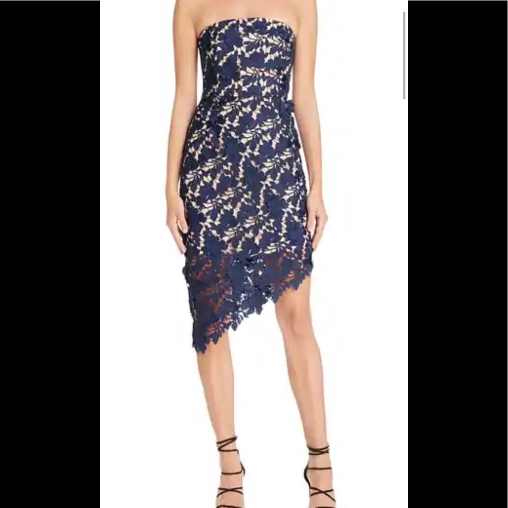 Keepsake Cocktail Navy Blue Dress